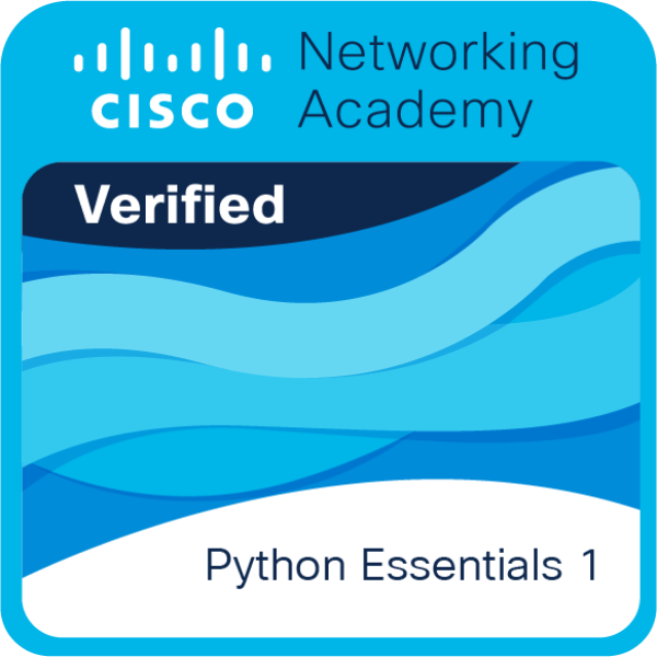 python essentials 1 sertifikası