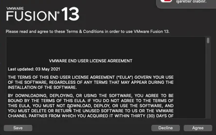 Vmware Fusion