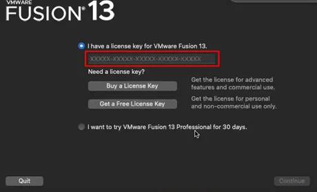 Vmware Fusion
