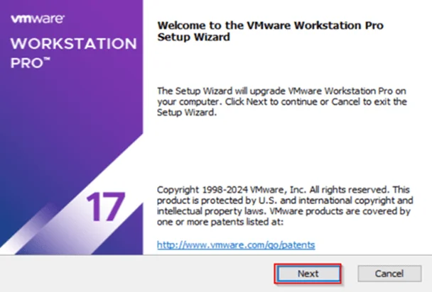 VMware Workstation 17 Pro Kurulumu