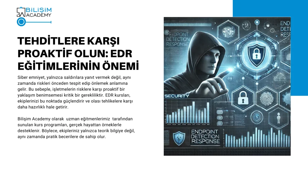 EDR Eğitimleri ile Tehdit İzleme ve Yanıt Kapasitenizi Geliştirin