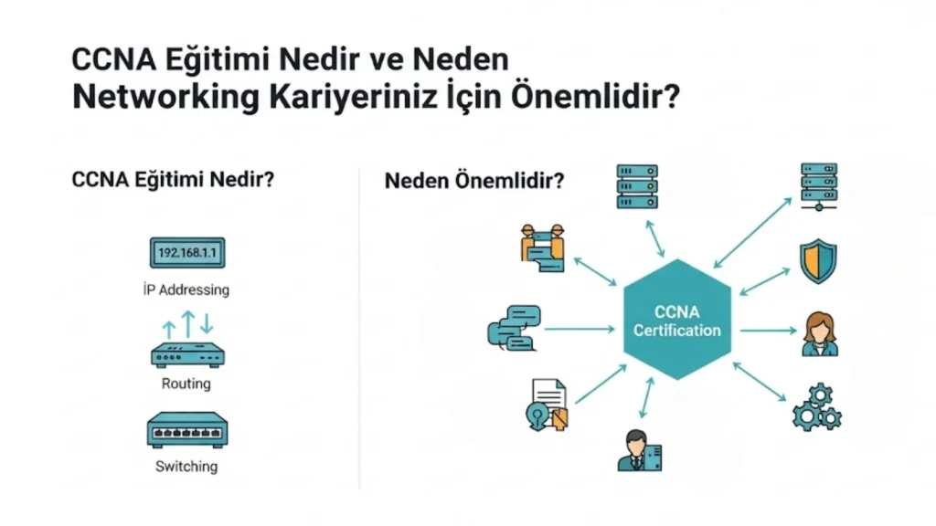 CCNA Eğitimi ile Networking Kariyerinize Yön Verin