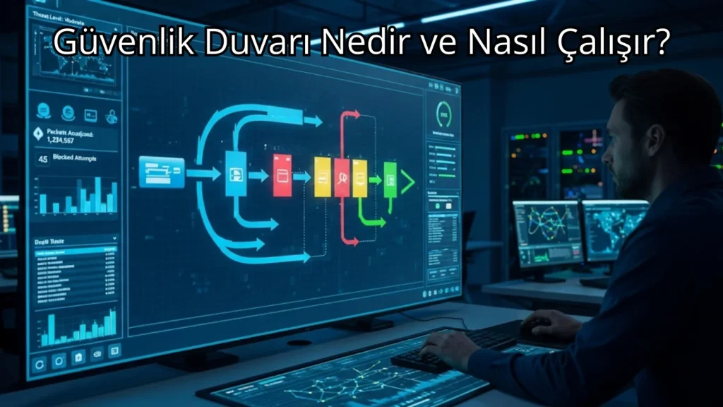 Güvenlik Duvarı Nedir ve Nasıl Çalışır?